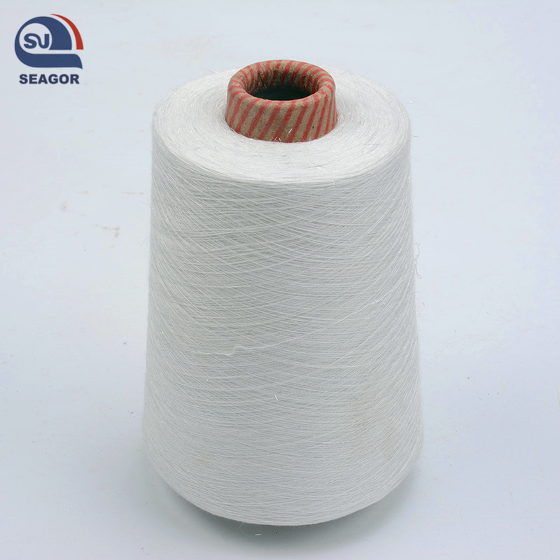 Dope Dyed 100% Polyester Ring Spun Textured Knitting Yarn Price